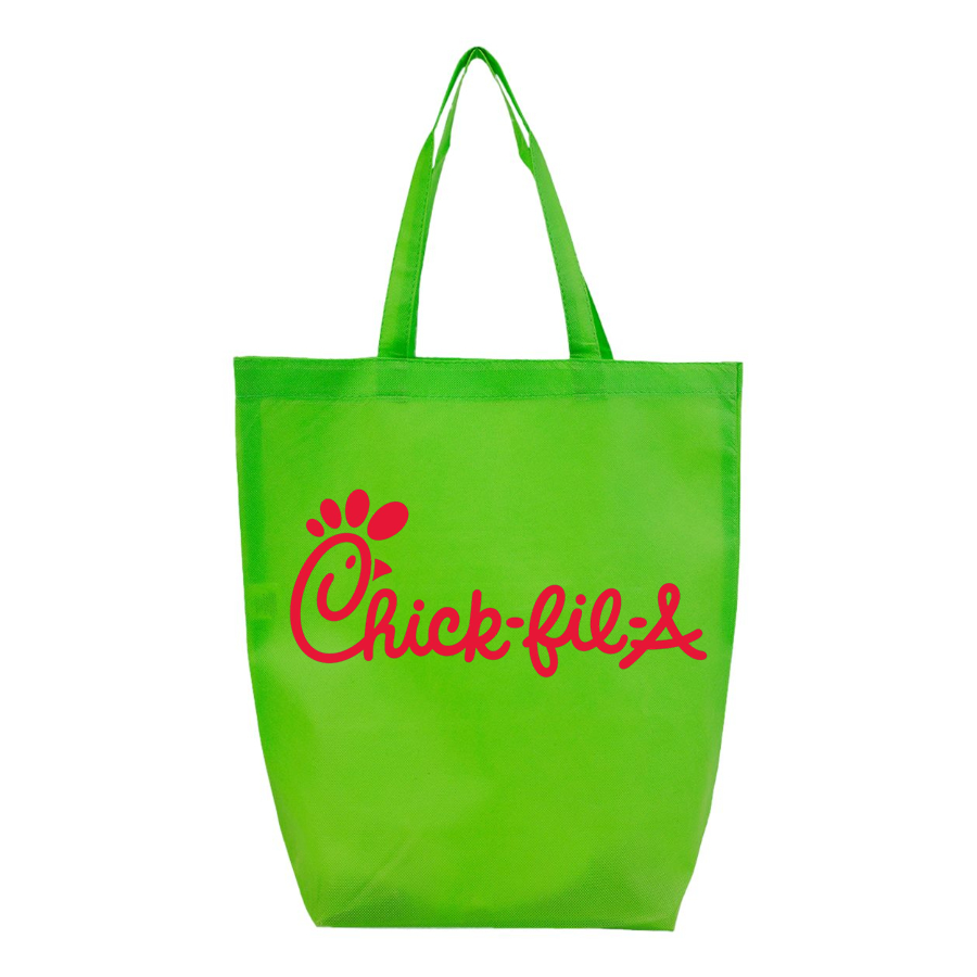 Chick fil A Q Tees Non Woven Gusset Bottom Tote T-Shirt