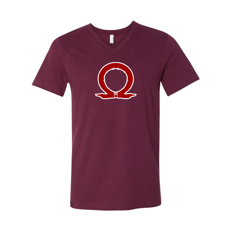 God Of War BELLA  CANVAS  Jersey V-Neck Tee