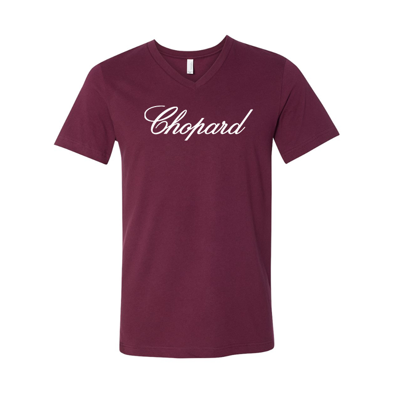 Chopard  BELLA  CANVAS  Jersey V-Neck Tee