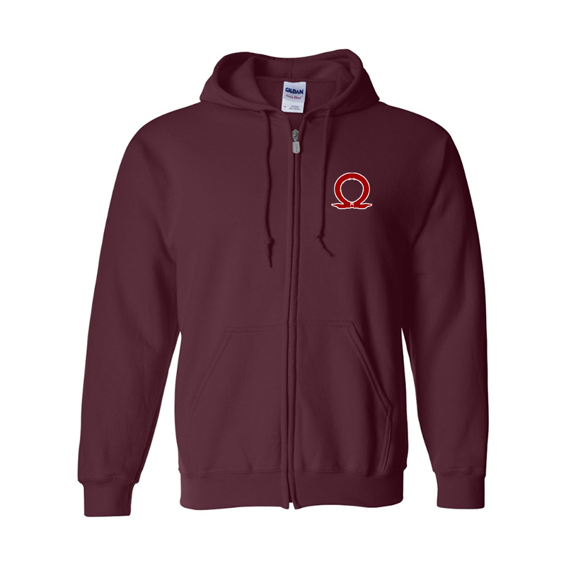 Men's God Of War Gildan Heavy Blend Full-Zip Hooded Sweatshirt