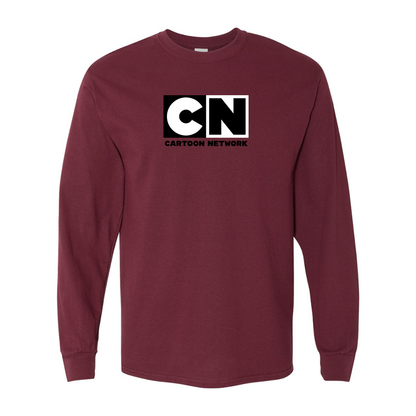 Men's  Cartoon Network Gildan Heavy Cotton Long Sleeve T-Shirt