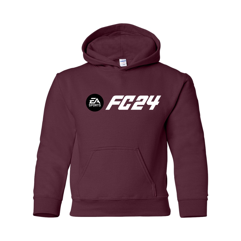 Youth's EA Sports FC 24  Gildan Heavy Blend Hooded Sweatshirt