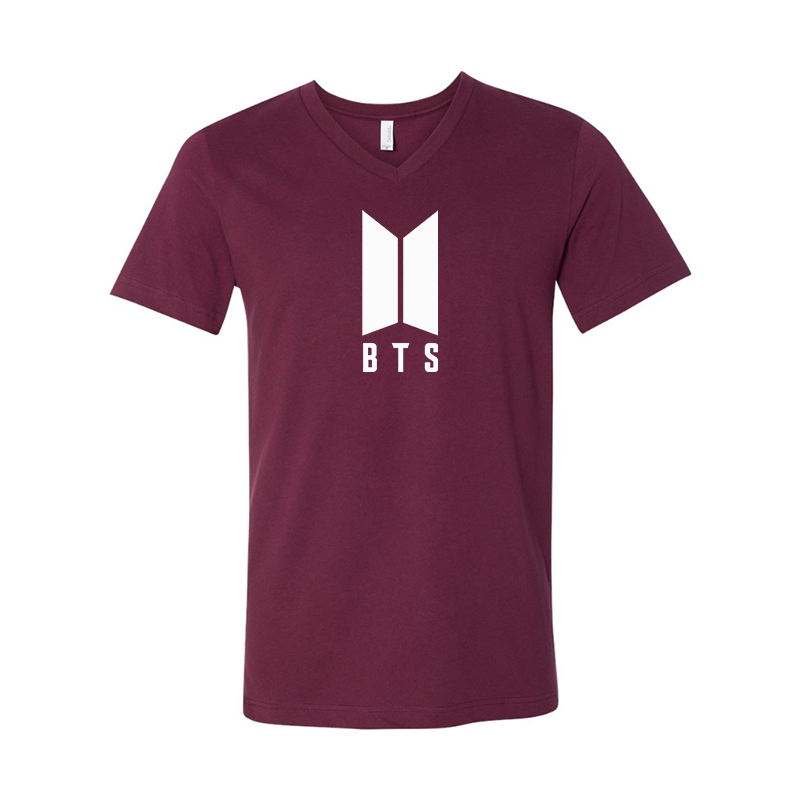BTS BELLA  CANVAS  Jersey V-Neck Tee