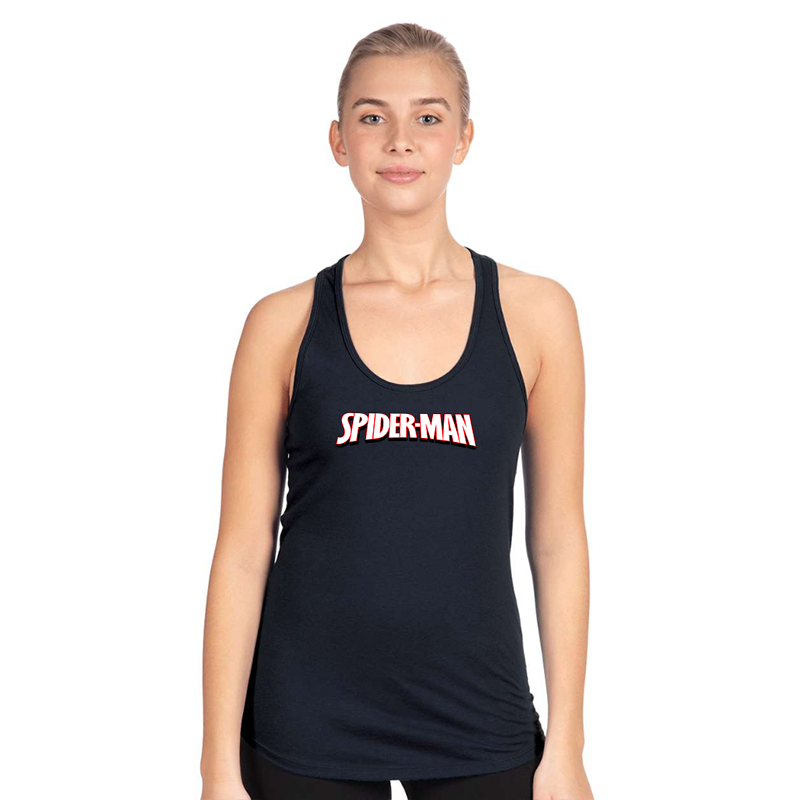Women's Spider Man Next Level Ideal Racerback Tank