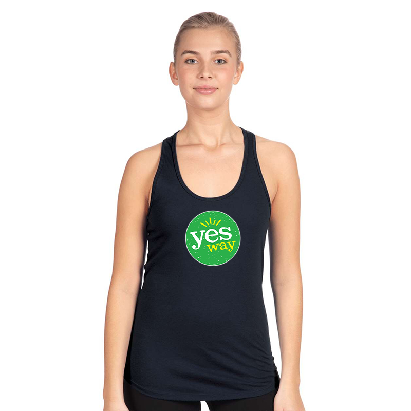 Women's Yes Way  Next Level Ideal Racerback Tank