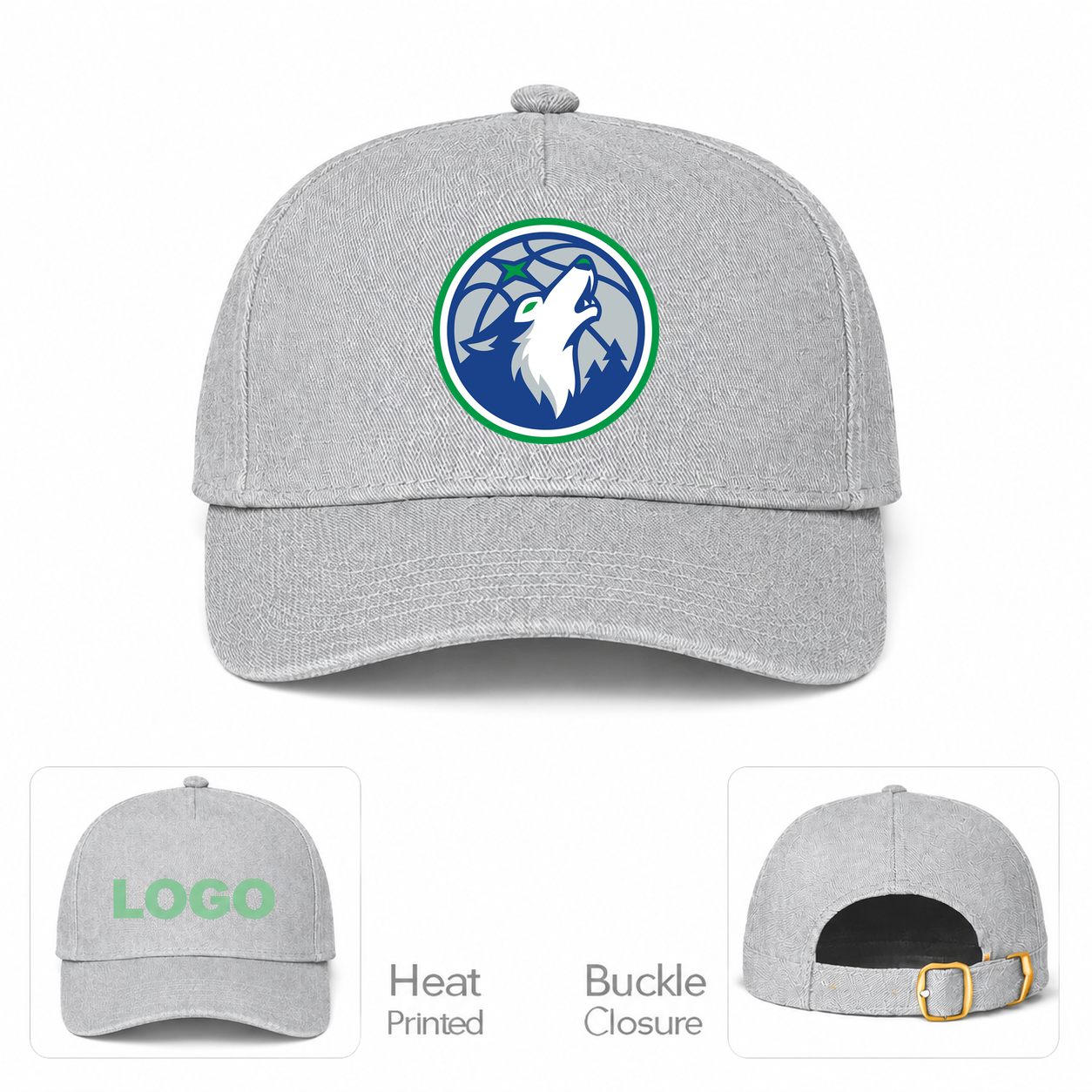 Minnesota Timberwolves Dad Baseball Cap Hat