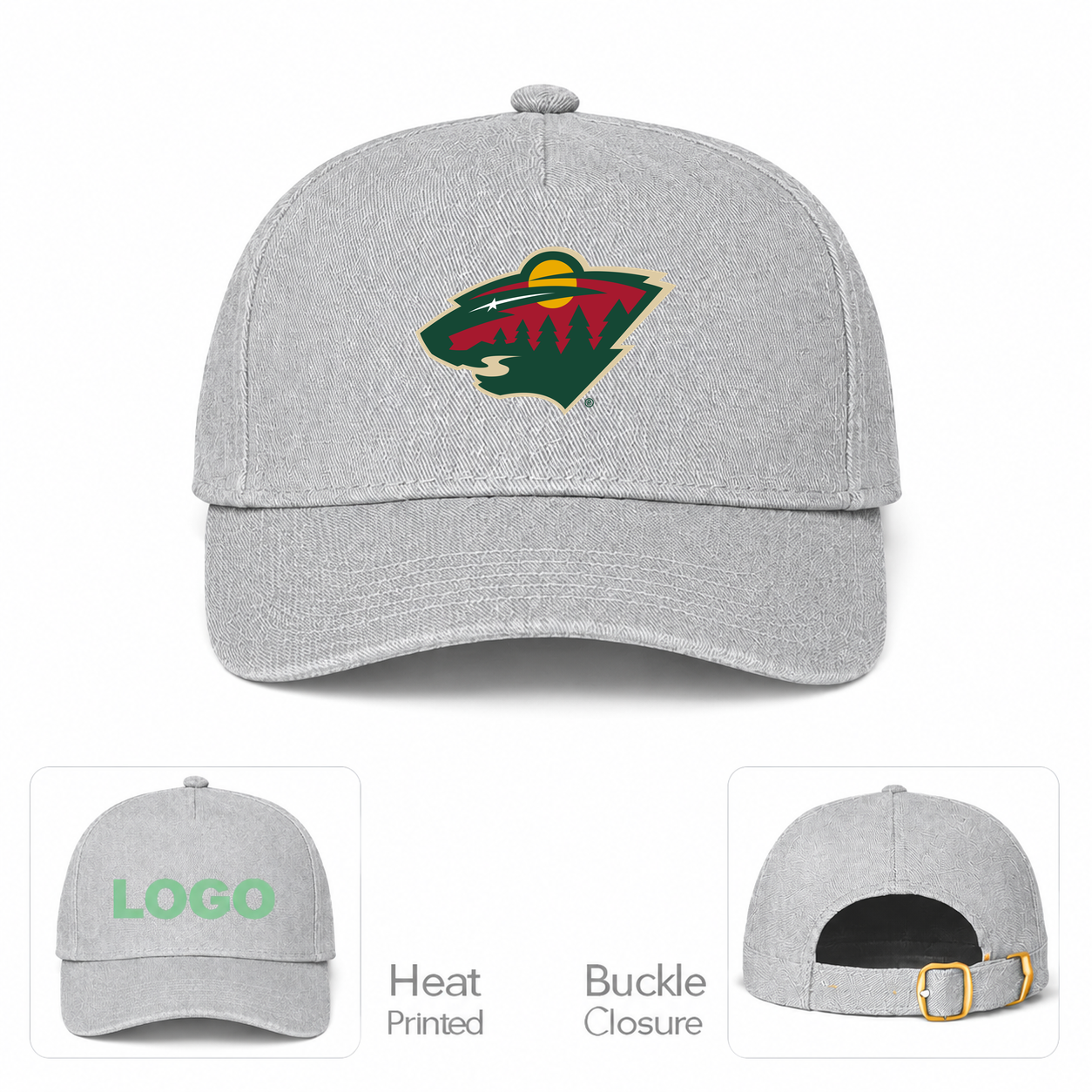 NHL Minnesota Wild Baseball Cap Hat