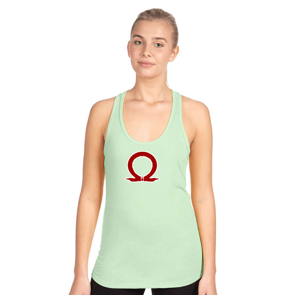 Women's God Of War Next Level Ideal Racerback Tank