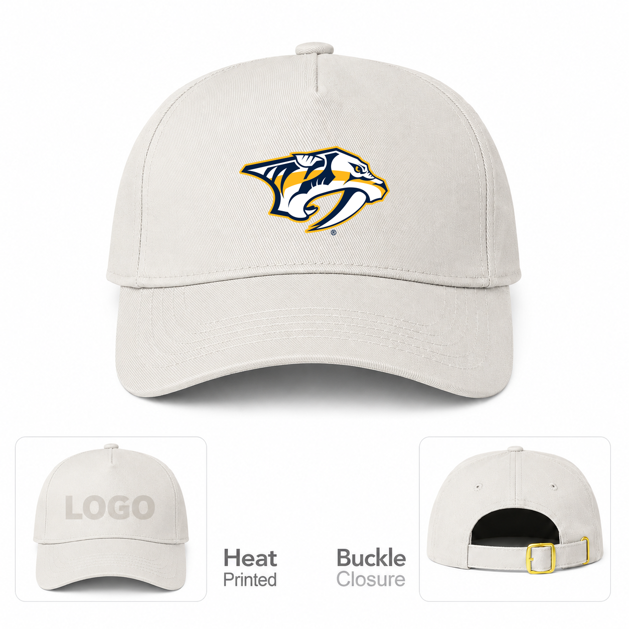 NHL Nashville Predators Baseball Cap Hat