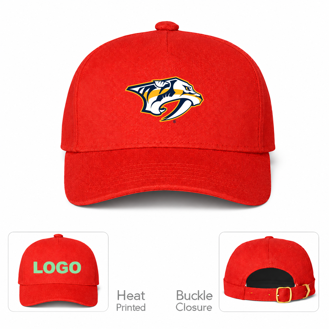 NHL Nashville Predators Baseball Cap Hat