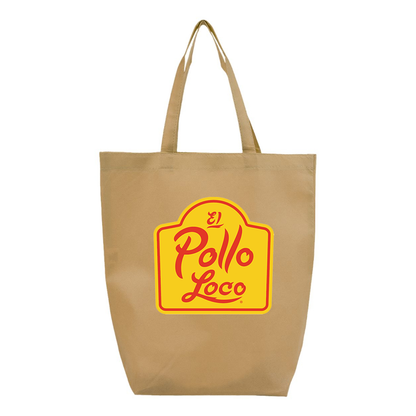 El Pollo Loco Q-Tees Non-Woven Gusset Bottom Tote