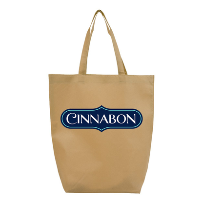 Cinnabon Q-Tees Non-Woven Gusset Bottom Tote