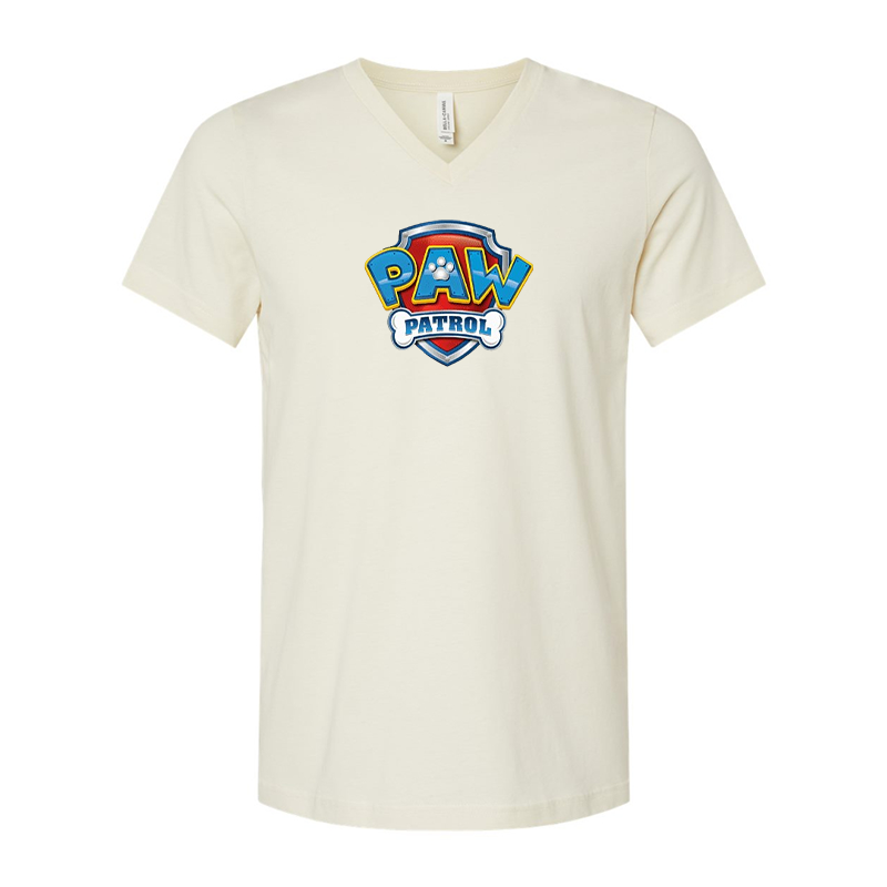 Paw Patrol BELLA  CANVAS  Jersey V-Neck Tee
