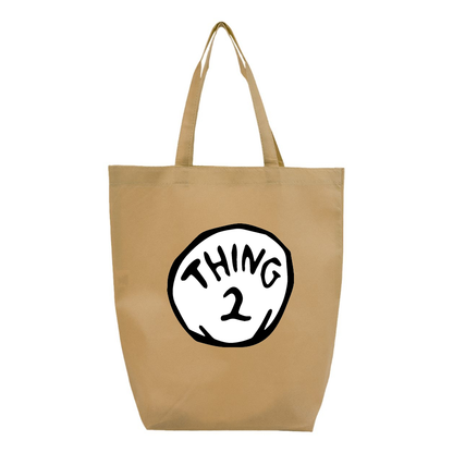 Dr. Suess Thing 2 Q-Tees Non-Woven Gusset Bottom Tote