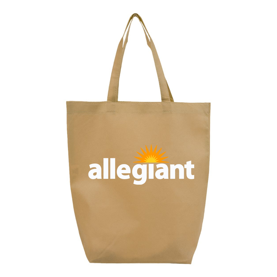 Allegiant Air  Q-Tees Non-Woven Gusset Bottom Tote