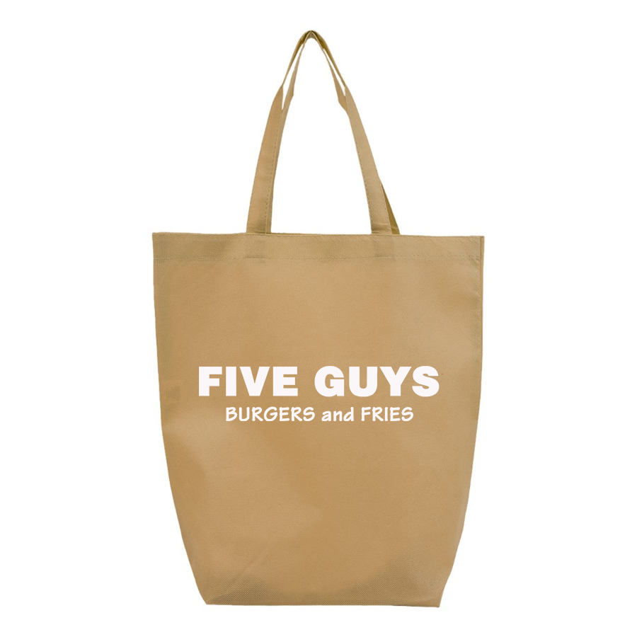 Five Guys Q-Tees Non-Woven Gusset Bottom Tote