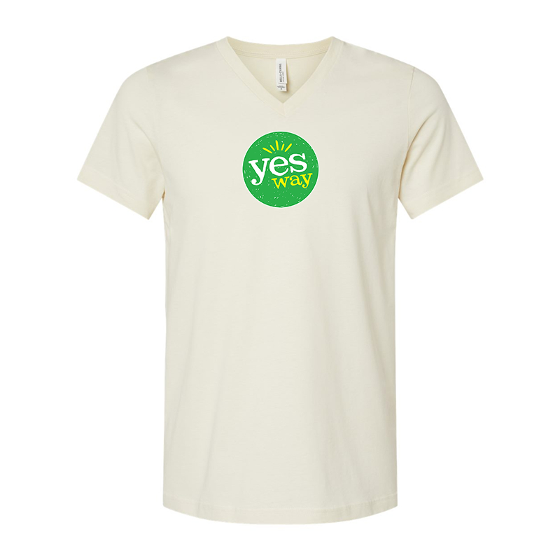 Yes Way BELLA  CANVAS  Jersey V-Neck Tee