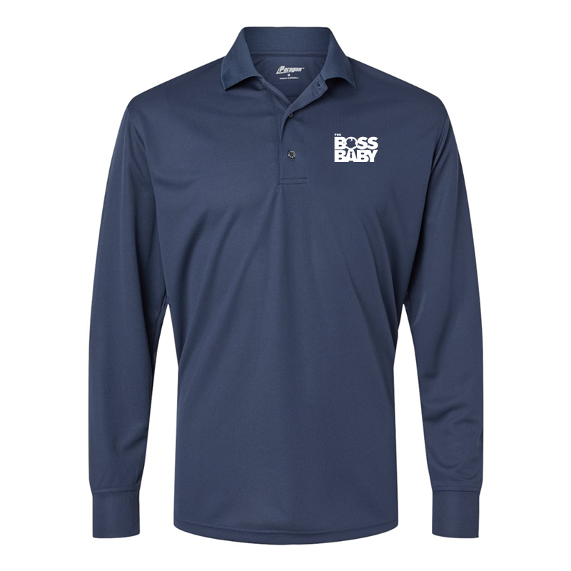 Men's Boss Baby Paragon Prescott Long Sleeve Polo