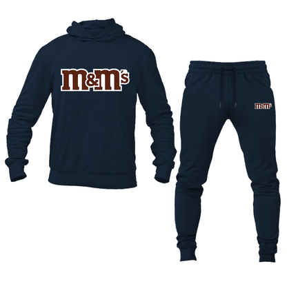 Men's M&M_s Hoodie and Joggers Set