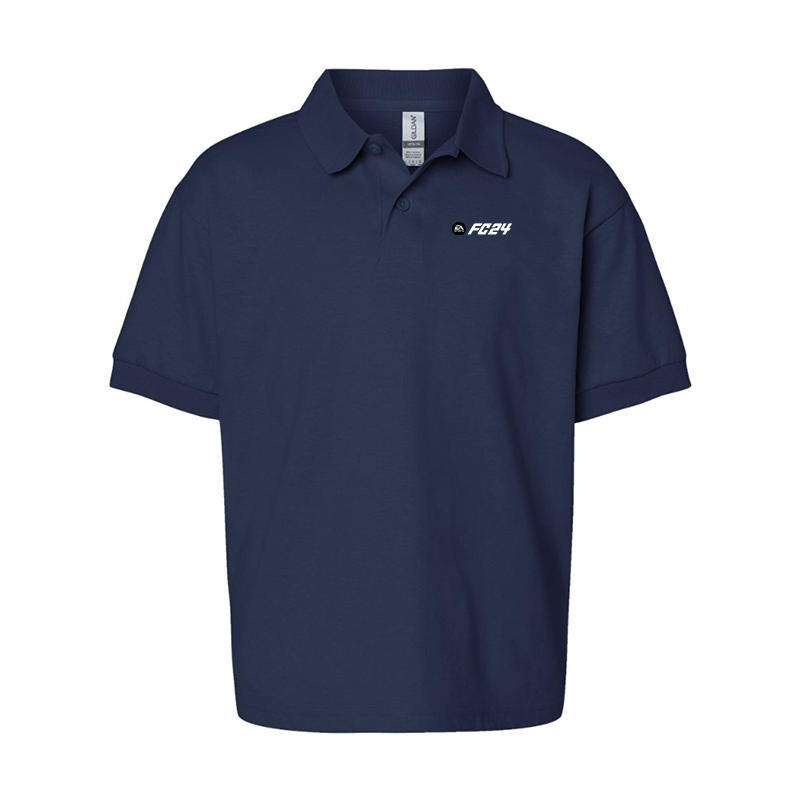Youth's EA Sports FC 24 Gildan Dry Blend Jersey Polo