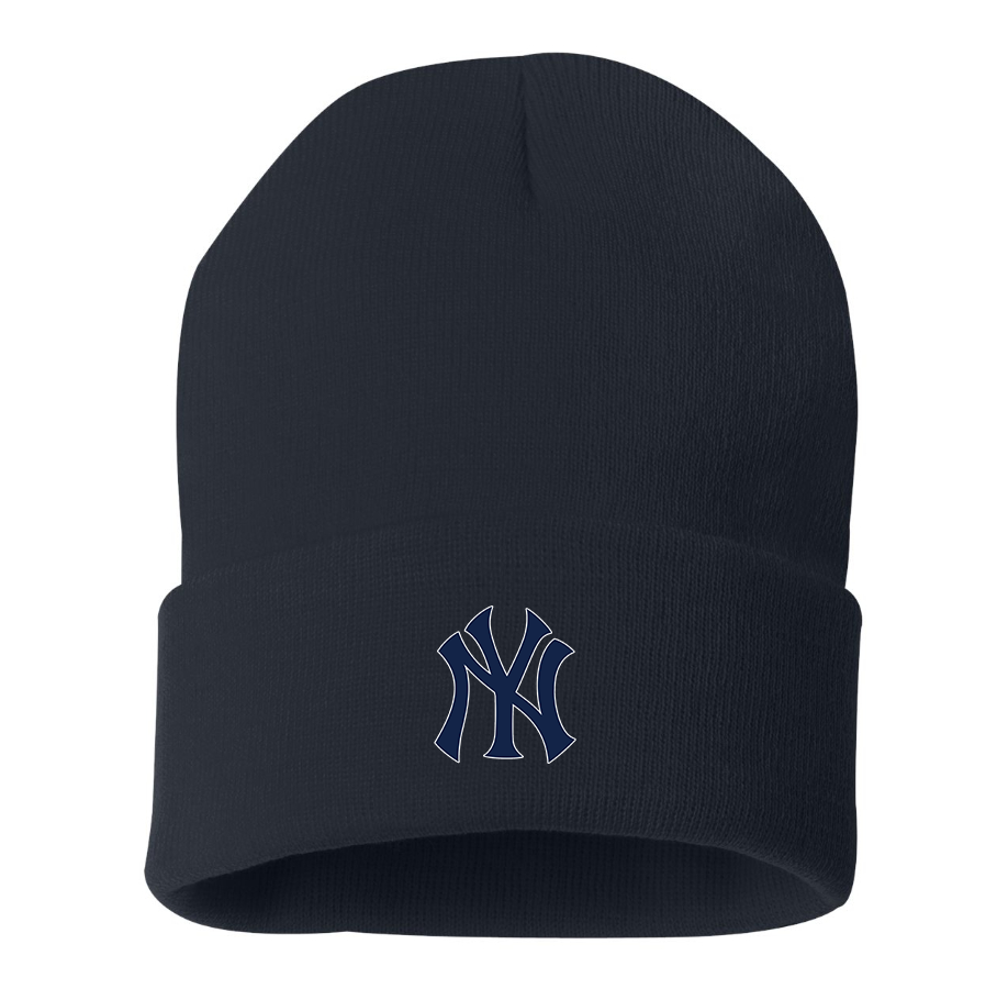 New York NY Yankees Baseball Beanie Hat