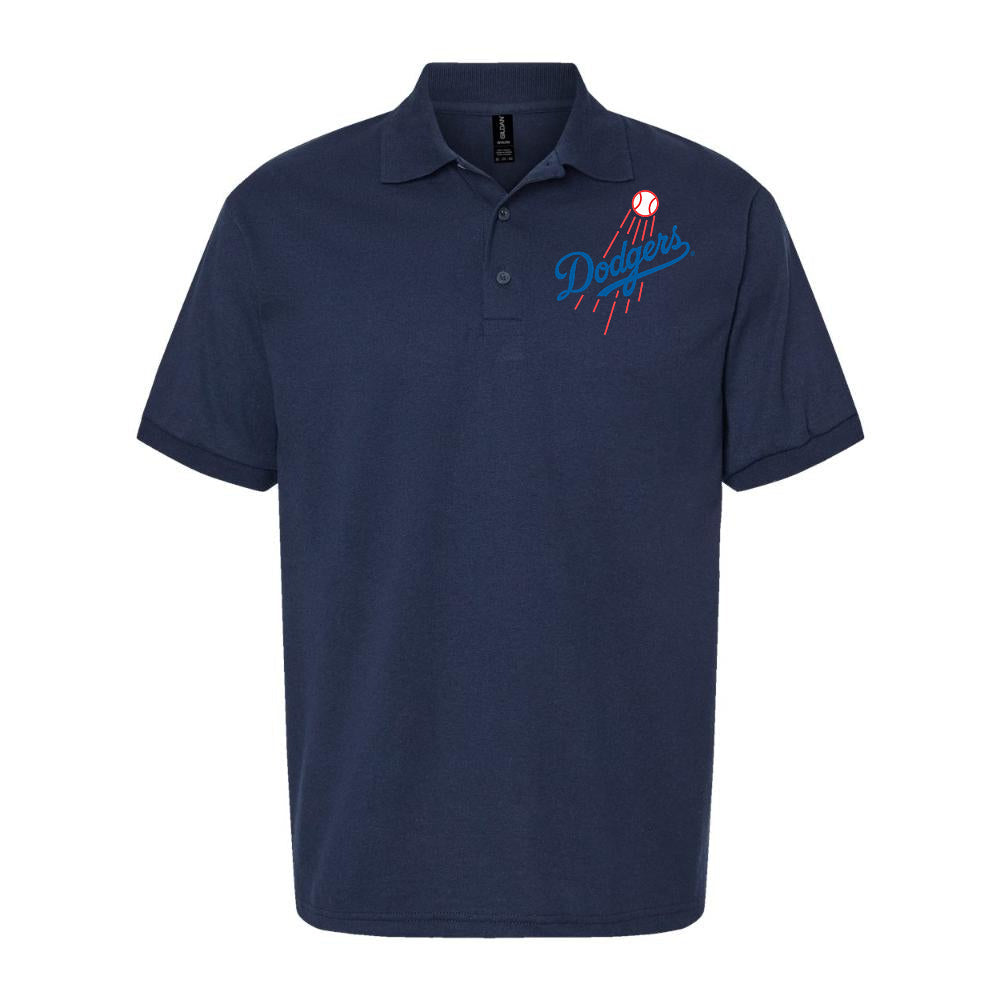 Men's Los Angeles Dodgers Dry Blend Polo