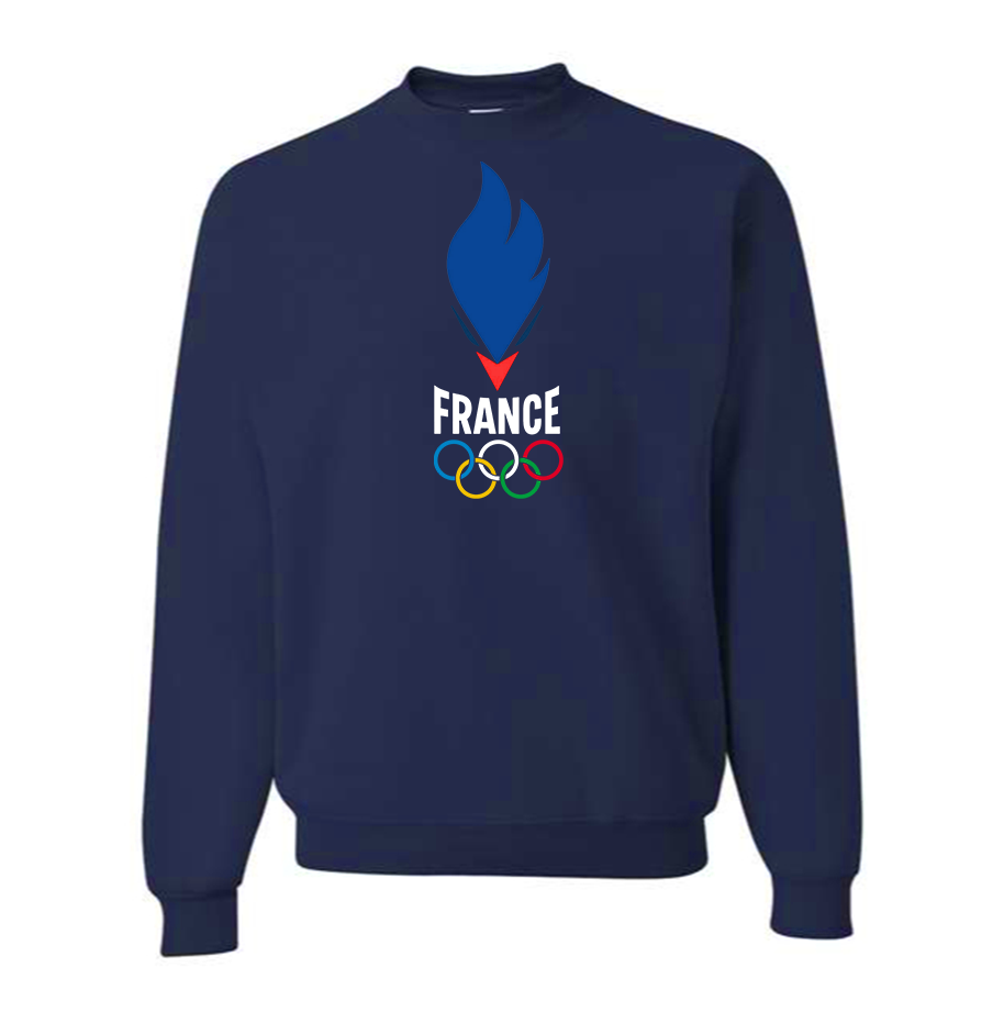 Men's France Olympia 2024 Crewneck Sweatshirt