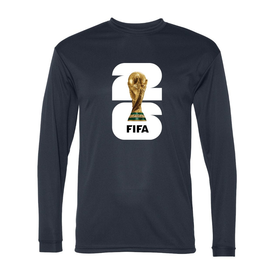 Men's Fifa World Cup 2026 Polyester Long Sleeve T-Shirt