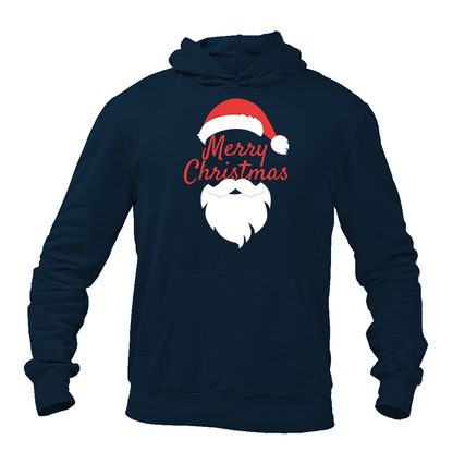 Men's Merry Christmas Santa Claus Pullover Hoodie