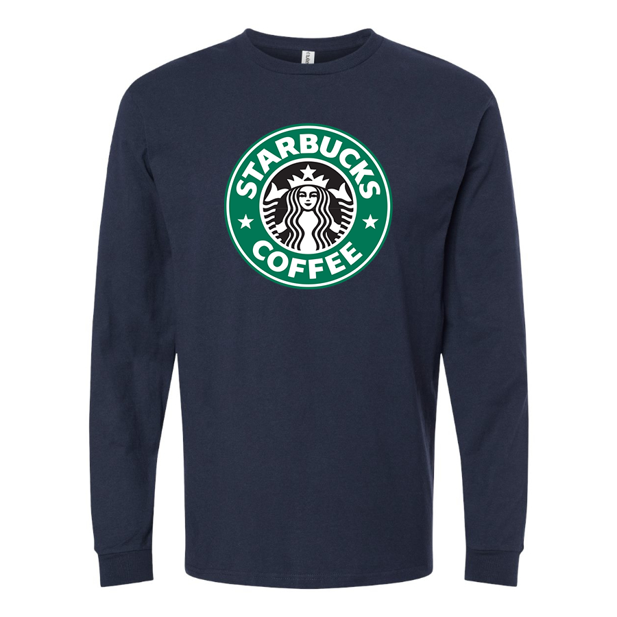 Men's Starbucks Coffee Long sleeves T-Shirt