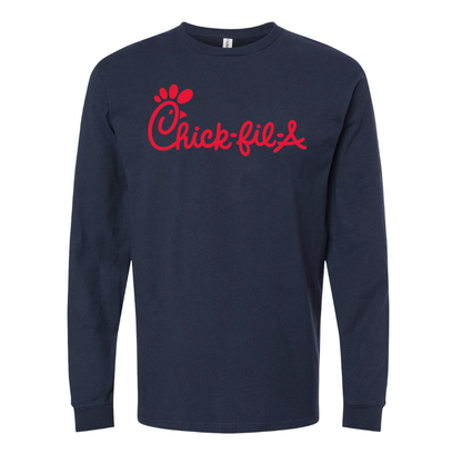 Men's Chick-fil-A  Long sleeves T-Shirt