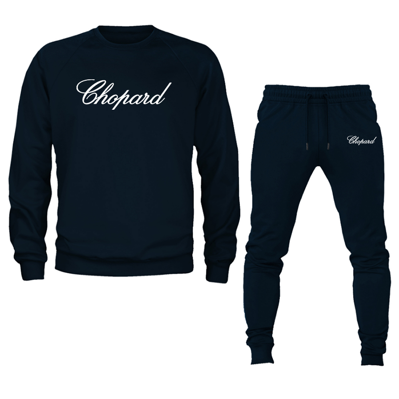 Men's Chopard  Crewneck Sweatshirt Joggers Set