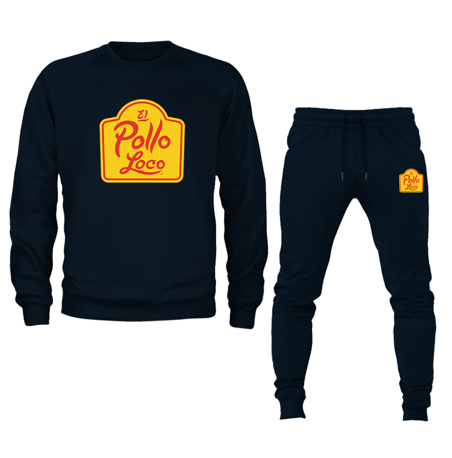 Men's El Pollo Loco Crewneck Sweatshirt Joggers Suit