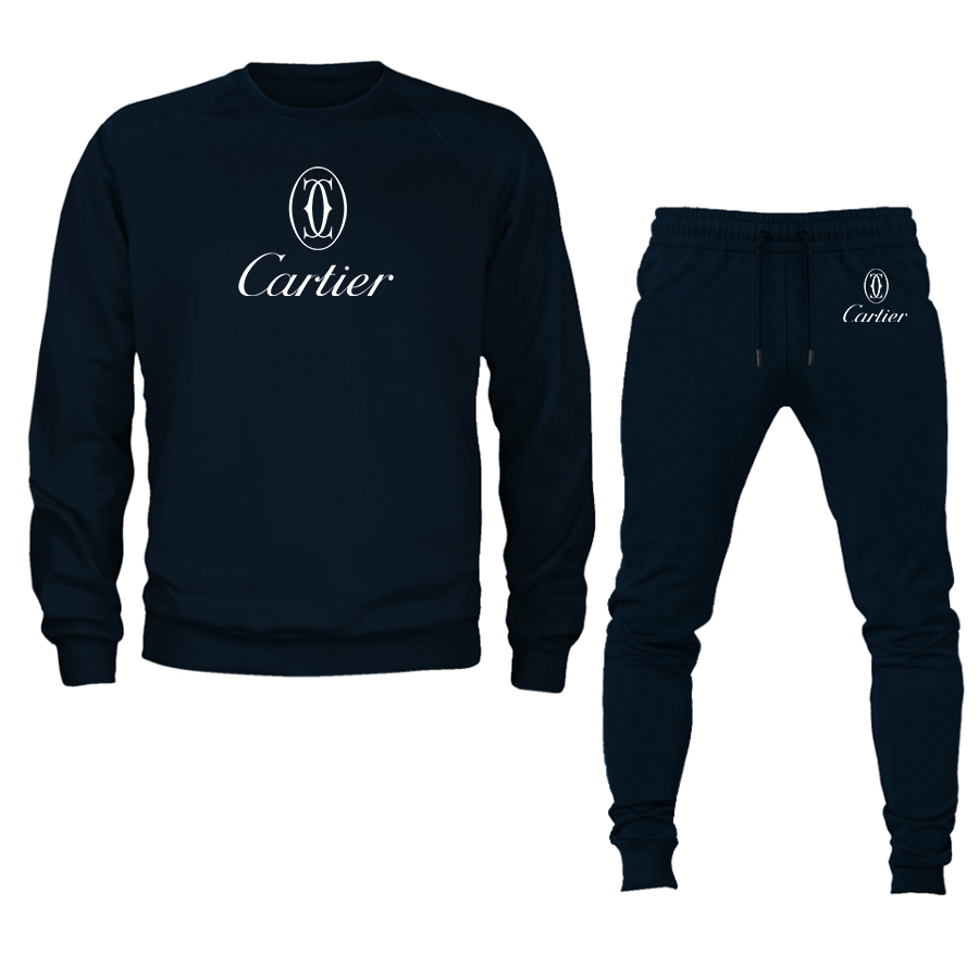 Unisex Cartier Jewellers And Watchmaker Crewneck Sweatshirt Joggers Suit