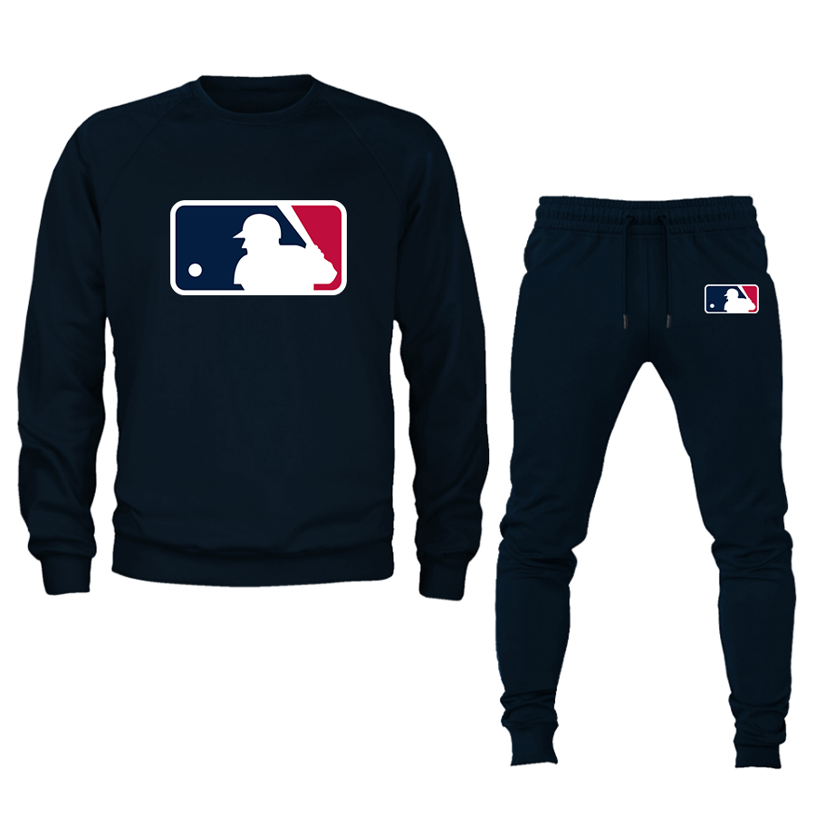 Men's Major League baseball MLB Crewneck Sweatshirt Joggers Suit