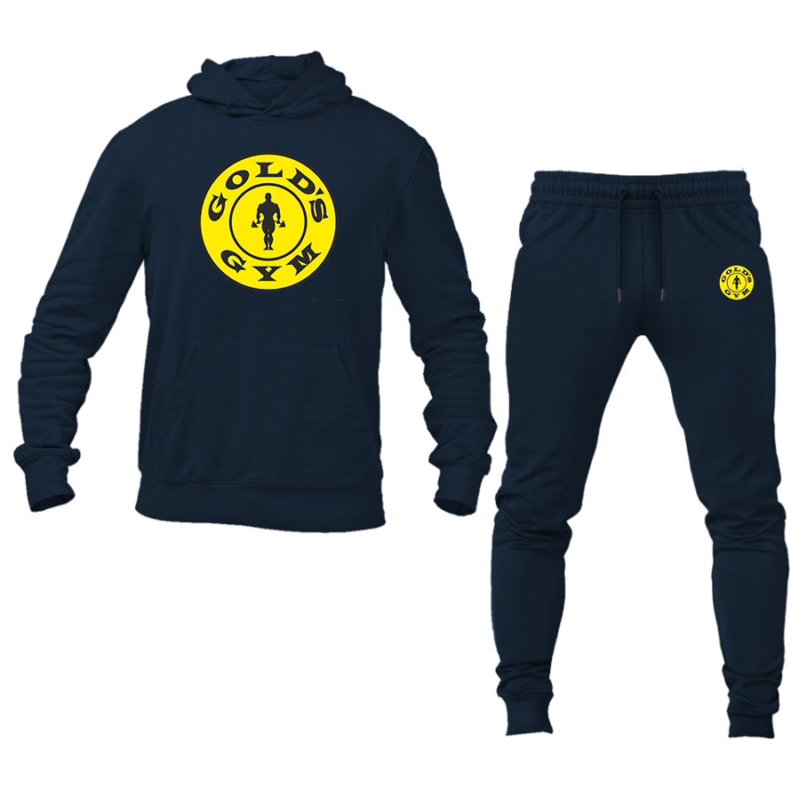 Men's Gold's Gym Hoodie and Joggers Set