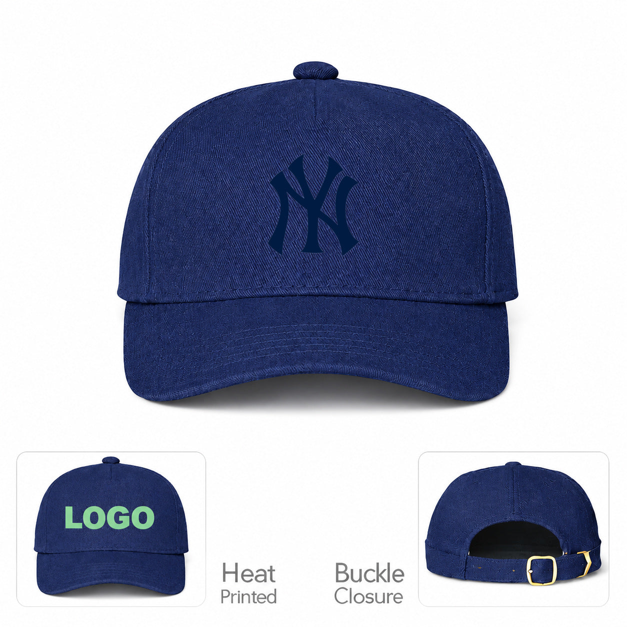 New York NY Yankees Baseball Dad Baseball Cap Hat