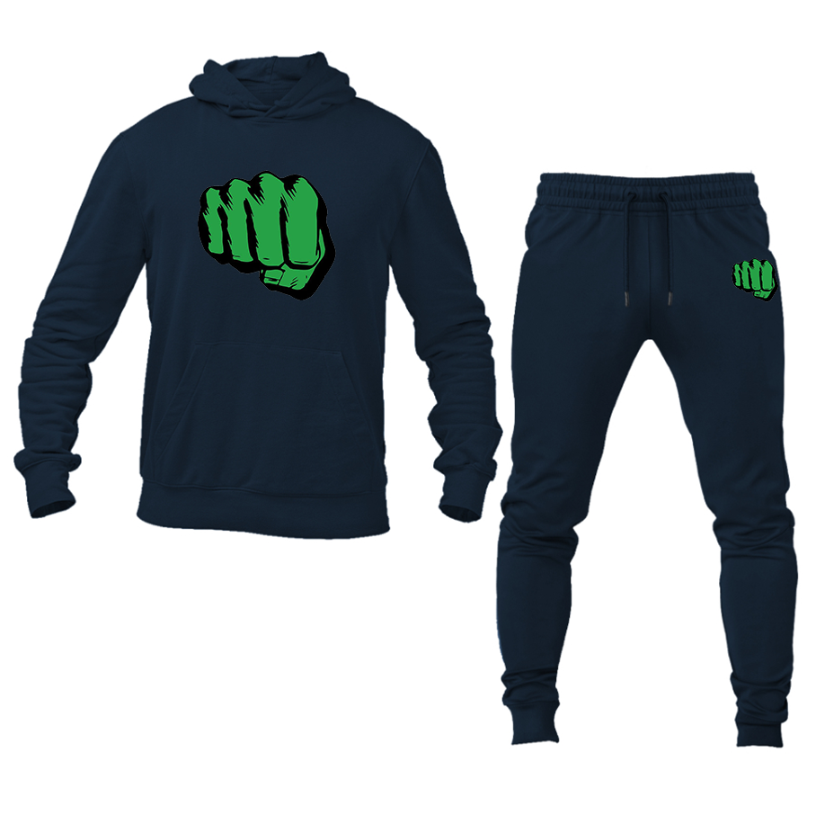 Men's Hulk Punch Hoodie and Joggers Set