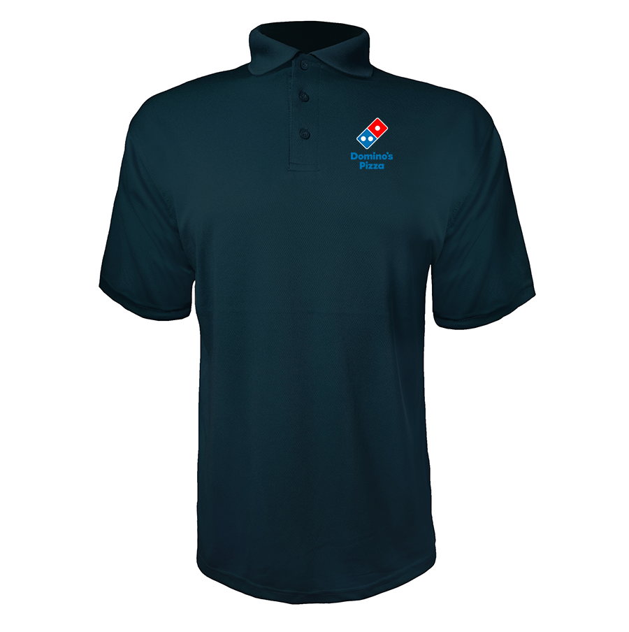 Men's Domino's Pizza Polyester Polos