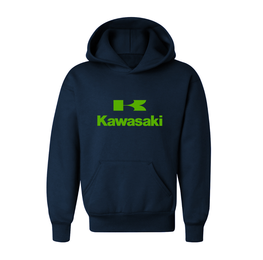 Youth's Kawasaki Bike Motorcycle Pullover Hoodie