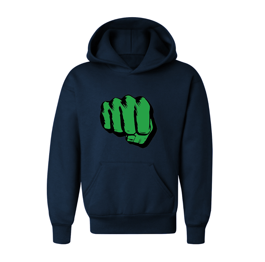 Youth's Hulk Punch Pullover Hoodie