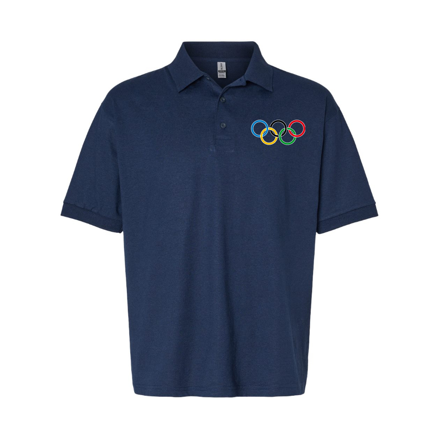 Men's Olympics Rings Dry Blend Polo