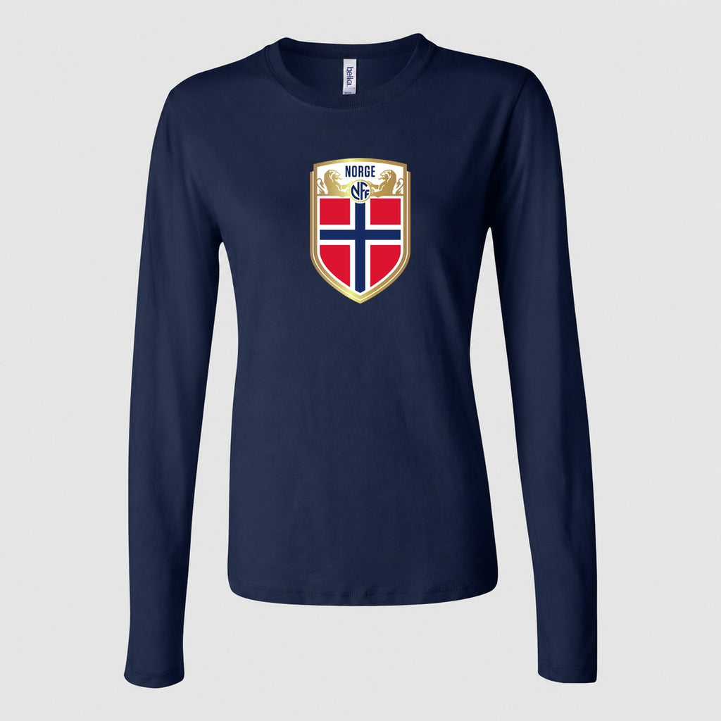 Women's Norway Soccer Long Sleeve T-Shirt