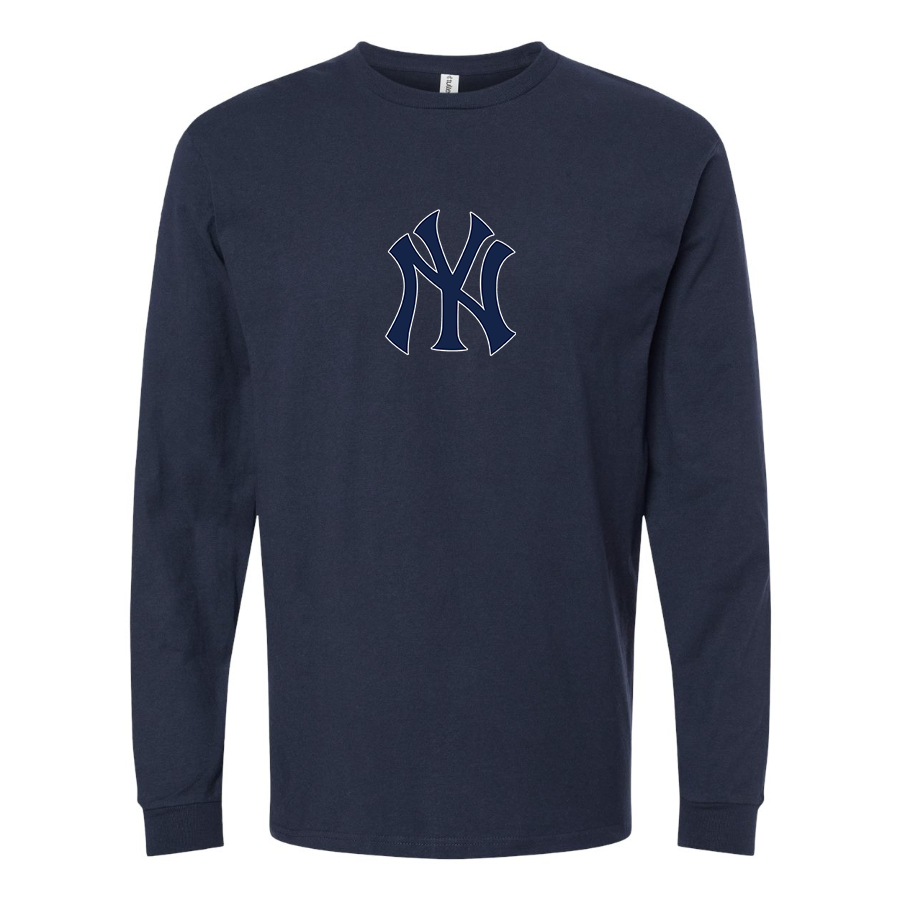 Youth's New York NY Yankees Baseball Long sleeves T-Shirt