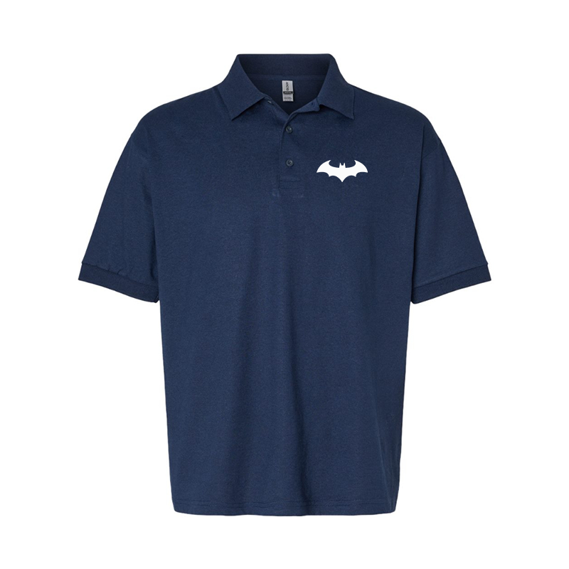 Men's Batman Gildan Dry Blend Jersey Polo