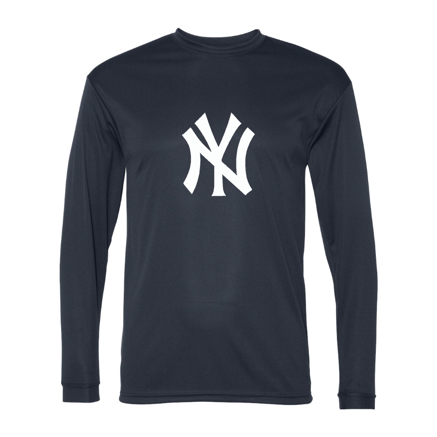 Men's New York NY Yankees Performance Long Sleeve T-Shirt