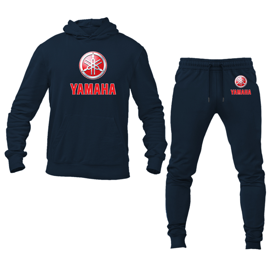 Men's Yamaha Bike Motorcycle Hoodie and Joggers Set