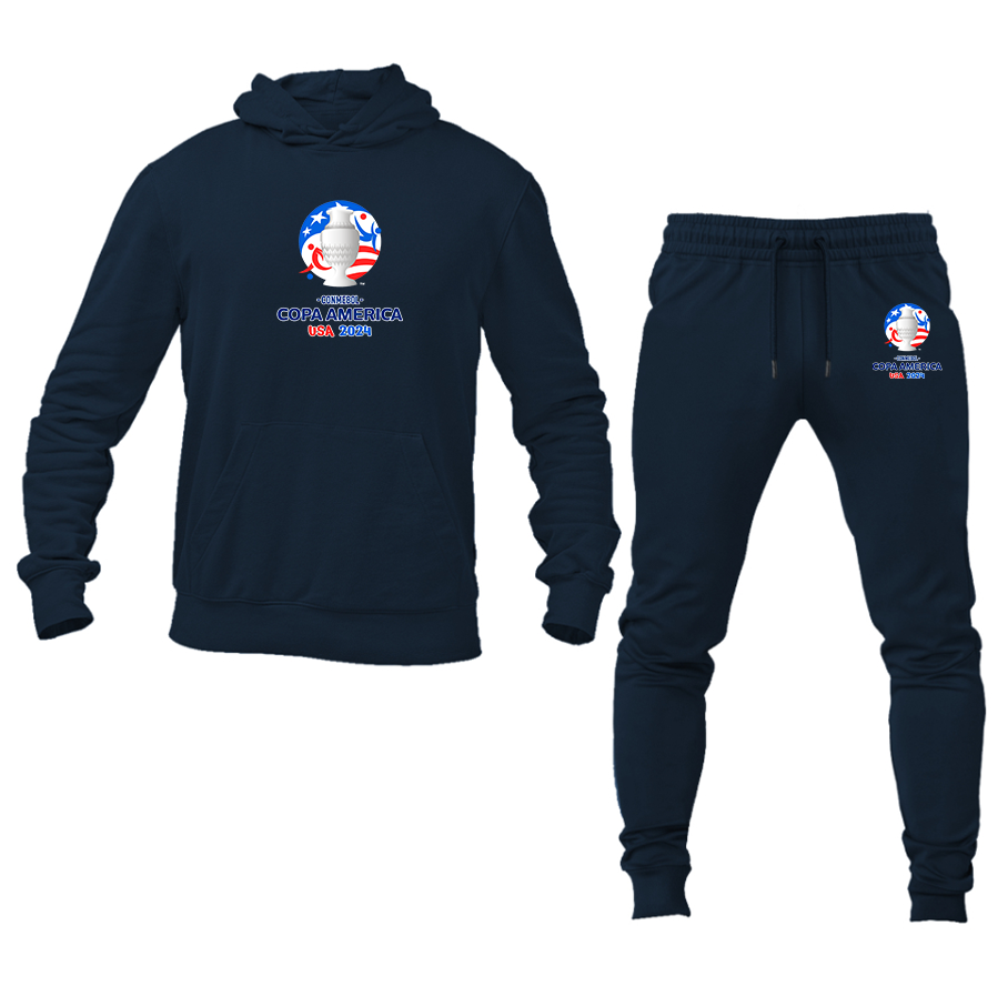 Men's Copa America 2024 Hoodie and Joggers Set