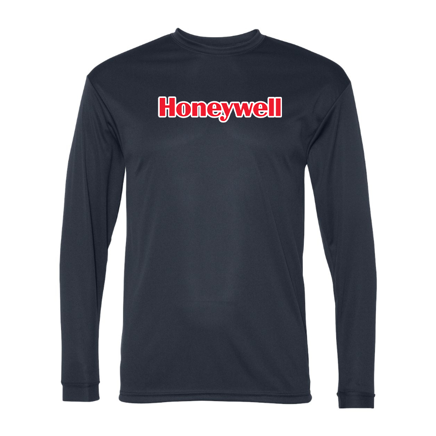 Men's Honeywell  Polyester Long Sleeve T-Shirt