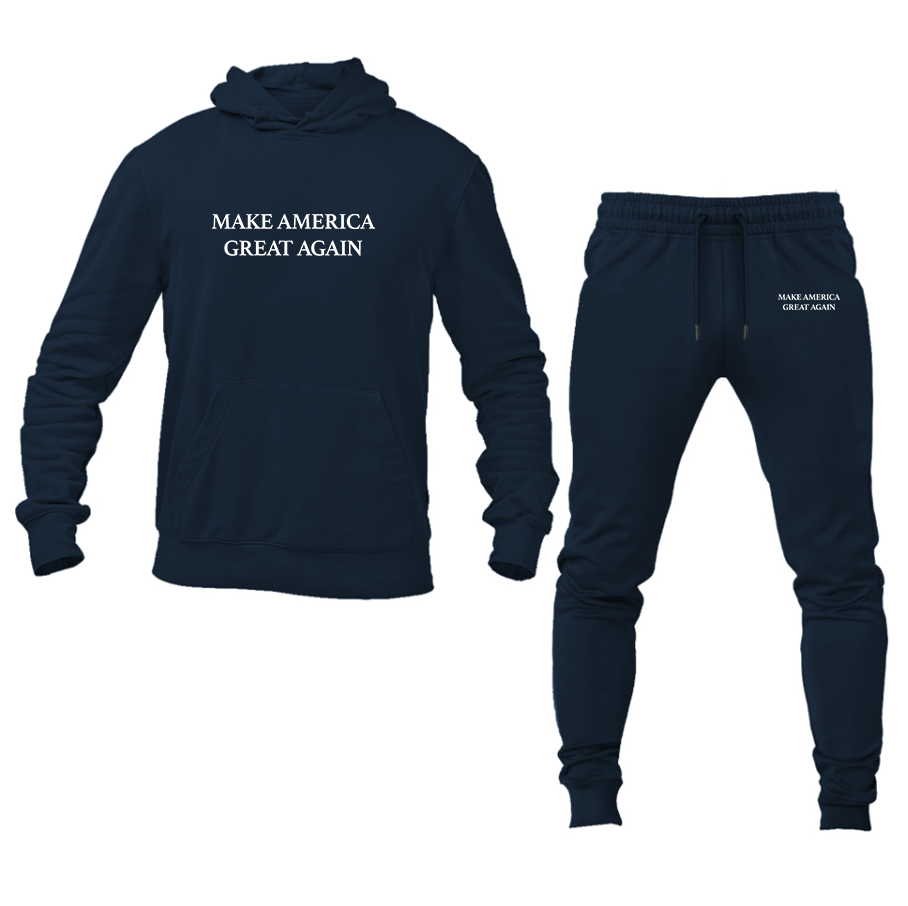 Men's Make America Great Again  Hoodie and Joggers Set